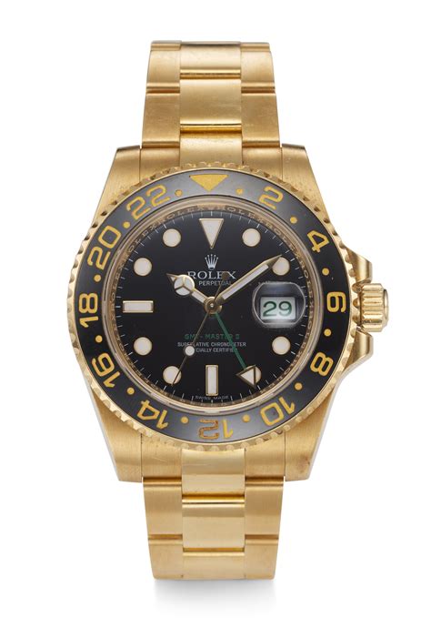 gmt grandmaster rolex gold